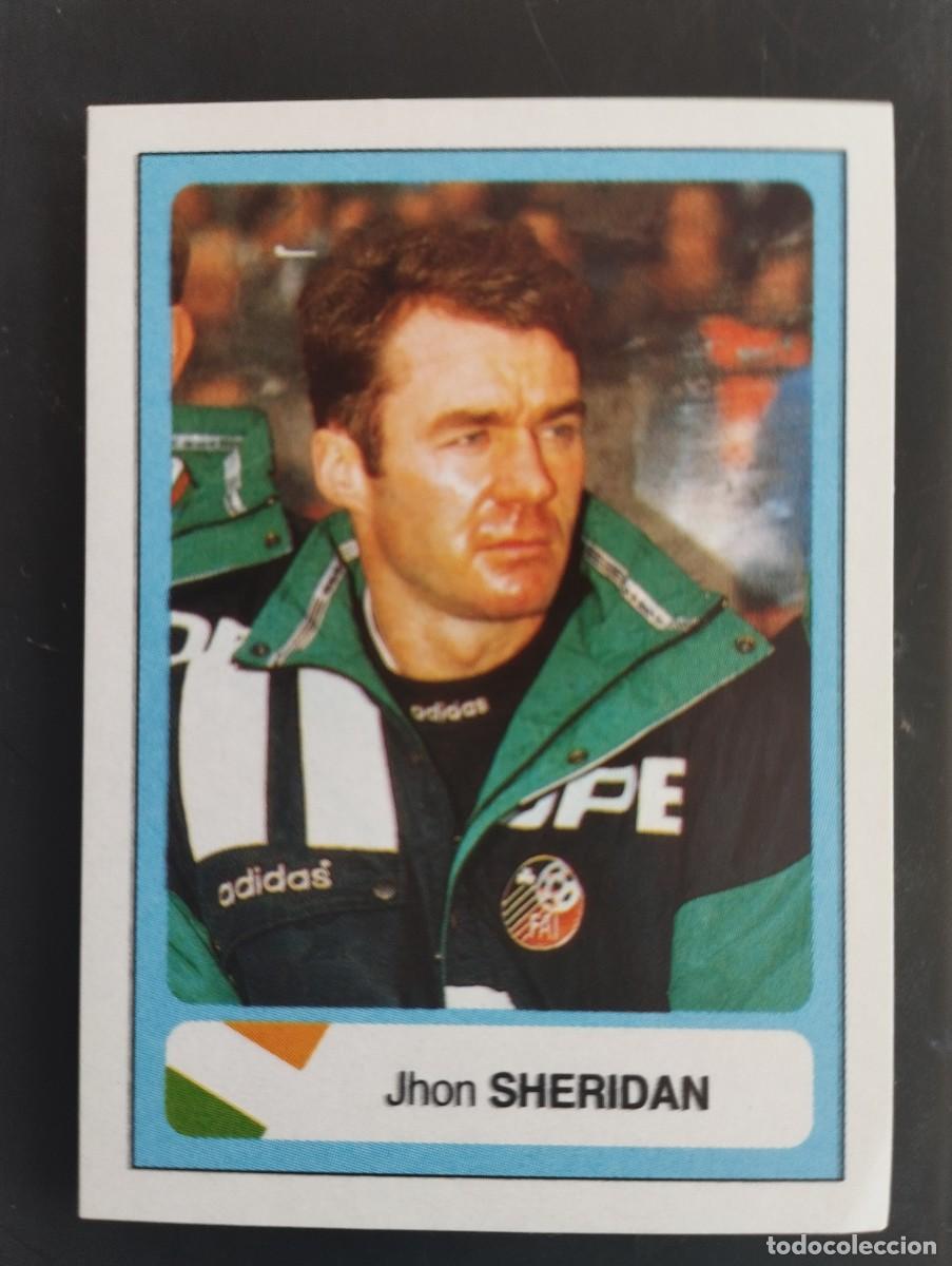 Coleccionismo cromos antiguos: Mundial USA 1994 Ediciones Estadio Cromo n&uacute;mero 251 Jhon Sheridan