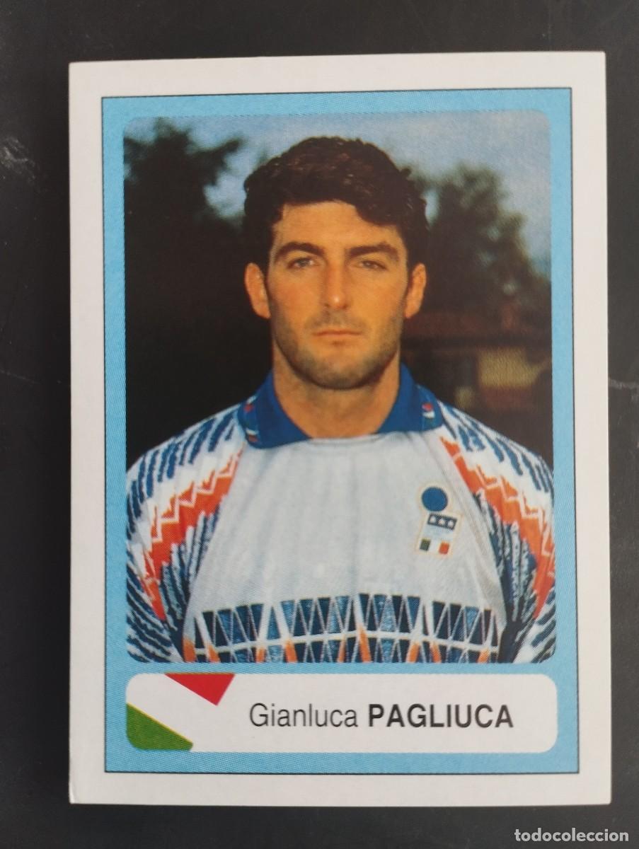 Collectable Antique Stickers: Mundial USA 1994 Ediciones Estadio Cromo n&uacute;mero 259 Gianluca Pagliuca