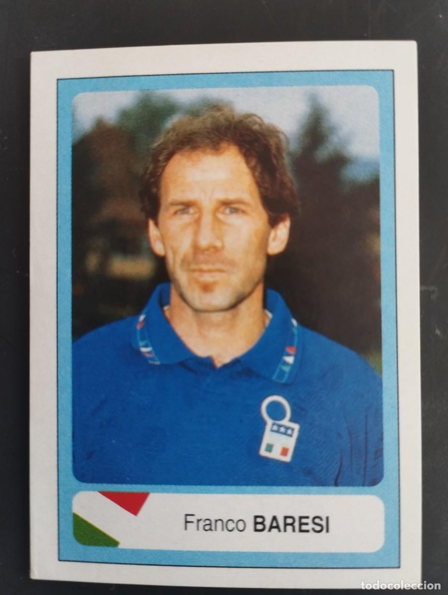 Collectable Antique Stickers: Mundial USA 1994 Ediciones Estadio Cromo n&uacute;mero 260 Franco Baresi