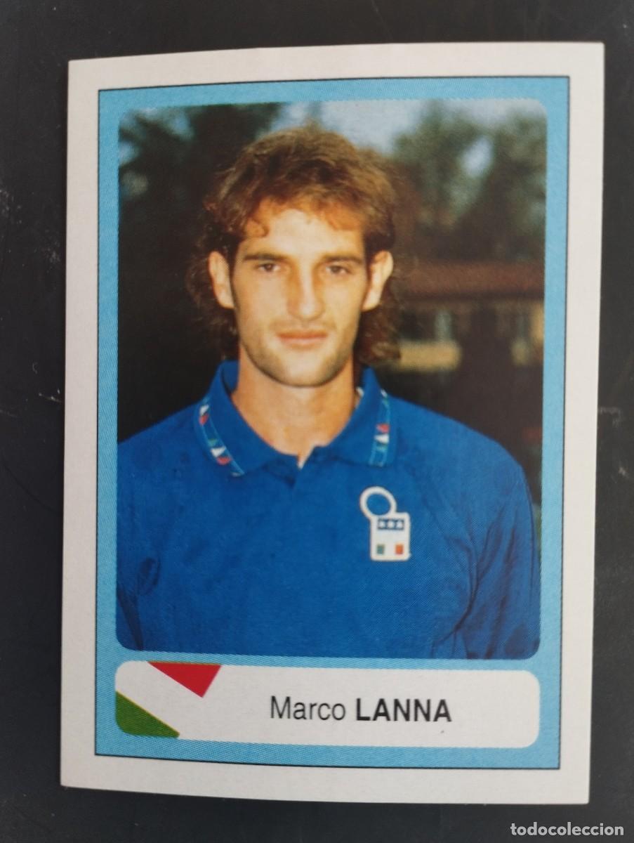 Coleccionismo cromos antiguos: Mundial USA 1994 Ediciones Estadio Cromo n&uacute;mero 262 Marco Lanna