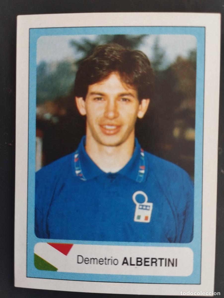 Coleccionismo cromos antiguos: Mundial USA 1994 Ediciones Estadio Cromo n&uacute;mero 265 Demetrio Albertini