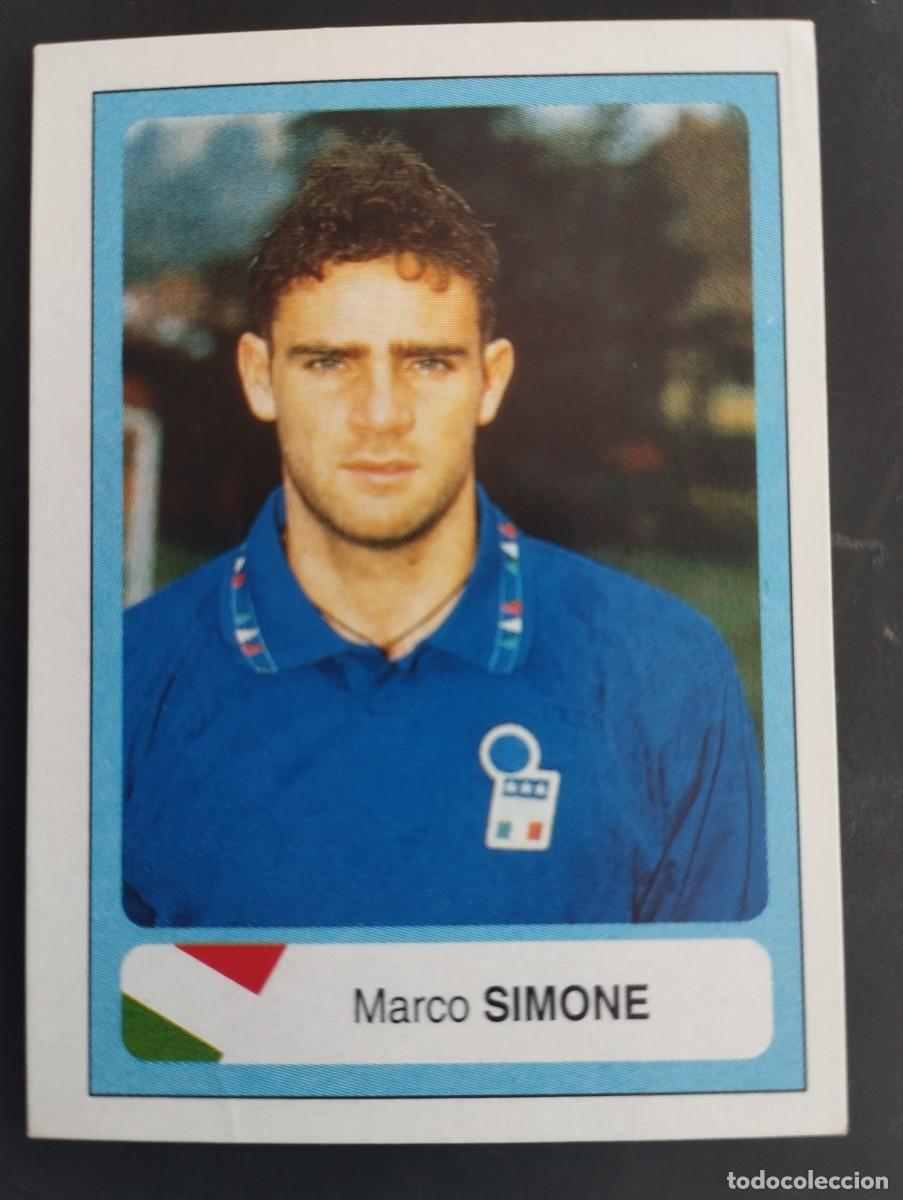 Coleccionismo cromos antiguos: Mundial USA 1994 Ediciones Estadio Cromo n&uacute;mero 274 Marco Simone