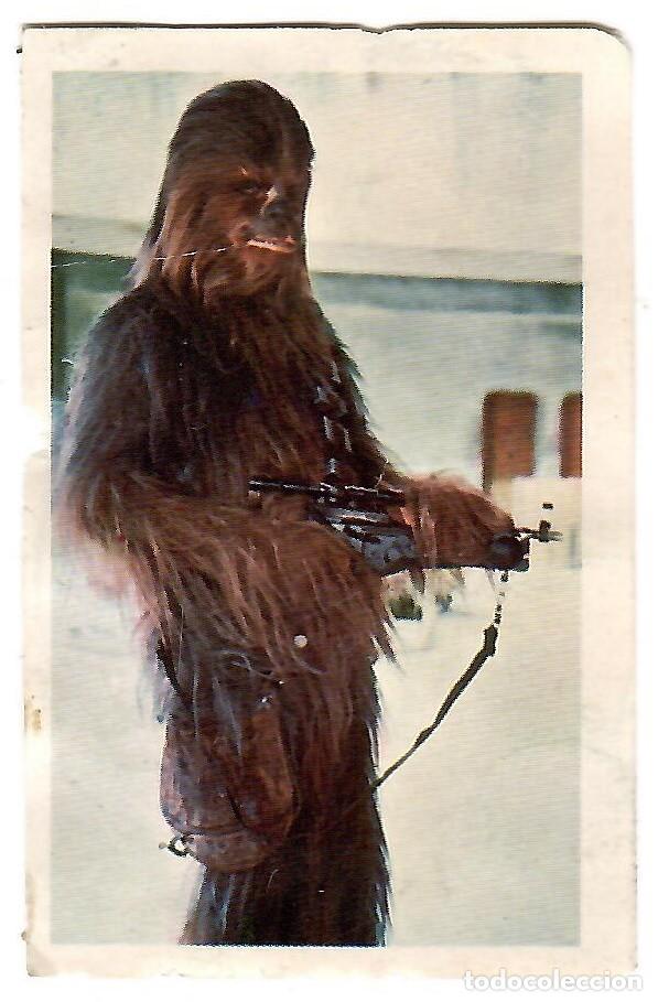 Collectable Antique Stickers: Cromo del album La guerra de las galaxias, Pacosa Dos: n&ordm; 7 (Chewbacca)