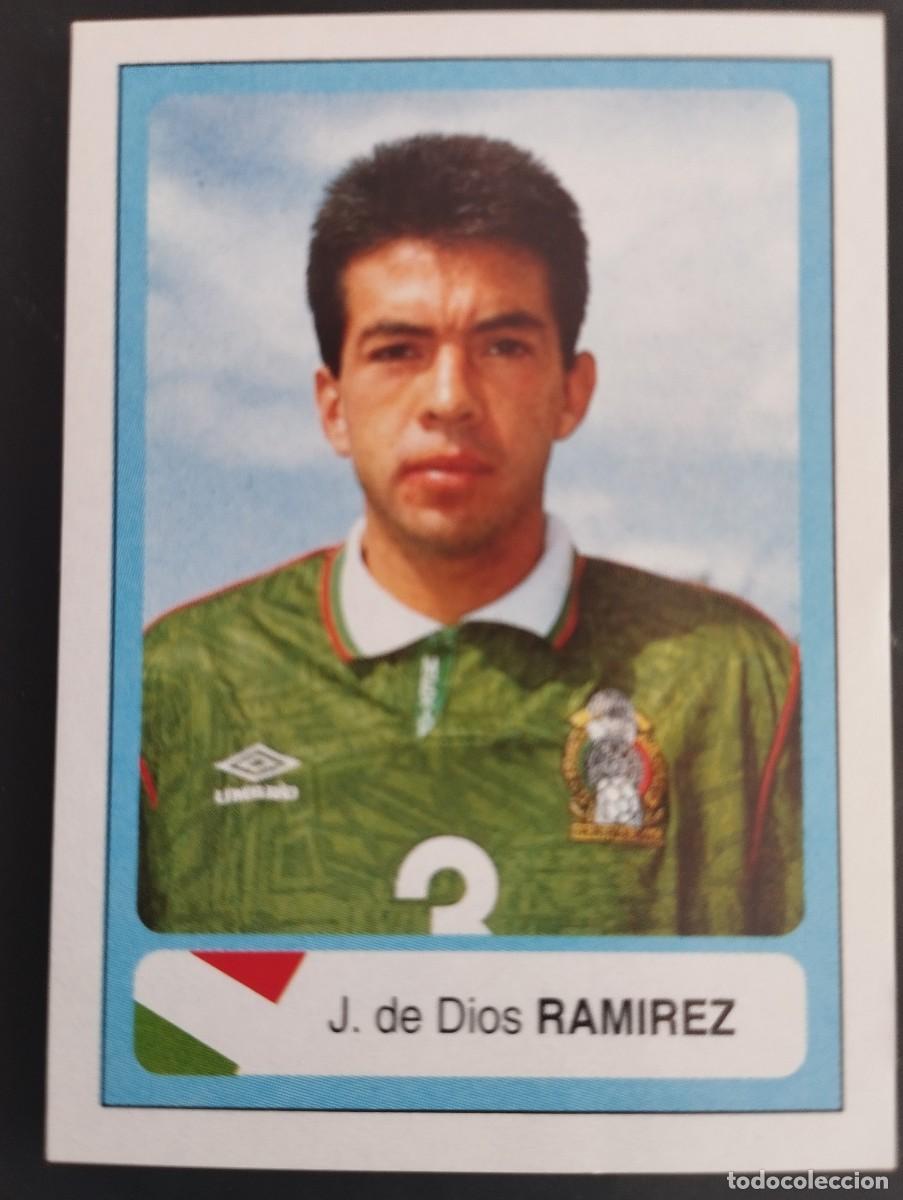 Coleccionismo cromos antiguos: Mundial USA 1994 Ediciones Estadio Cromo n&uacute;mero 304 De Dios Ram&iacute;rez