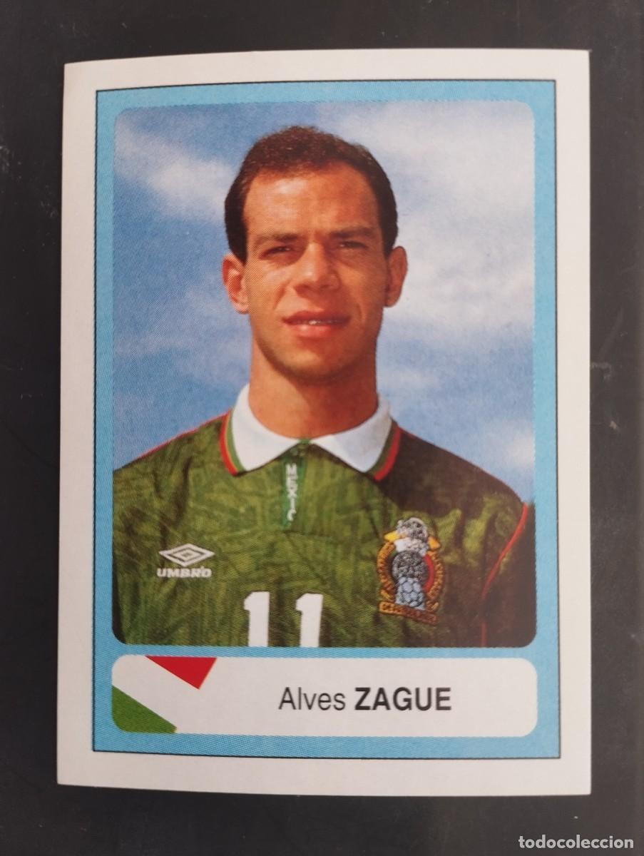 Coleccionismo cromos antiguos: Mundial USA 1994 Ediciones Estadio Cromo n&uacute;mero 313 Alves Zague
