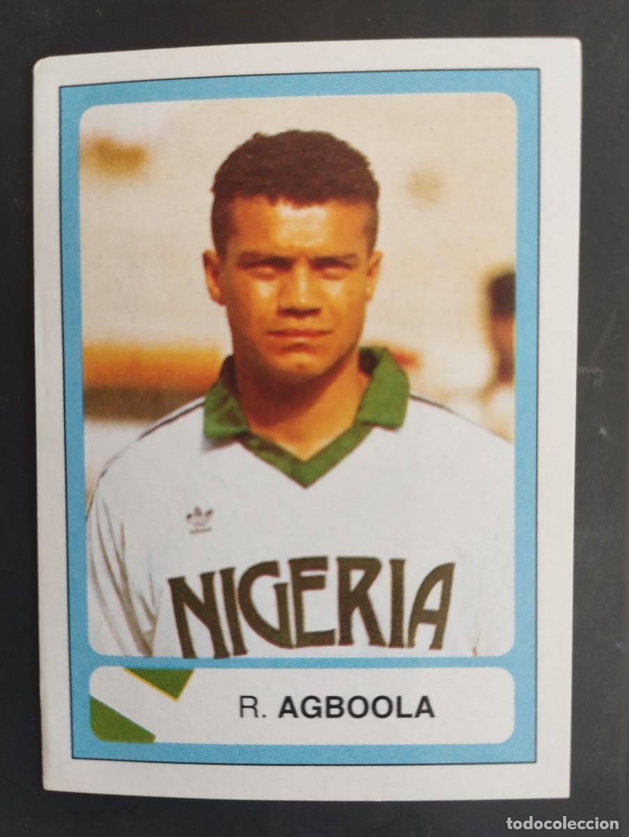Coleccionismo cromos antiguos: Mundial USA 1994 Ediciones Estadio Cromo n&uacute;mero 318 Agboola