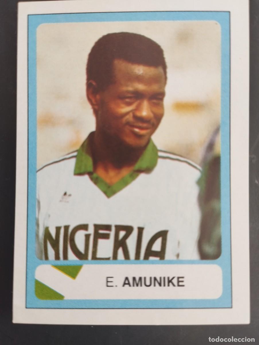 Coleccionismo cromos antiguos: Mundial USA 1994 Ediciones Estadio Cromo n&uacute;mero 322 Amunike