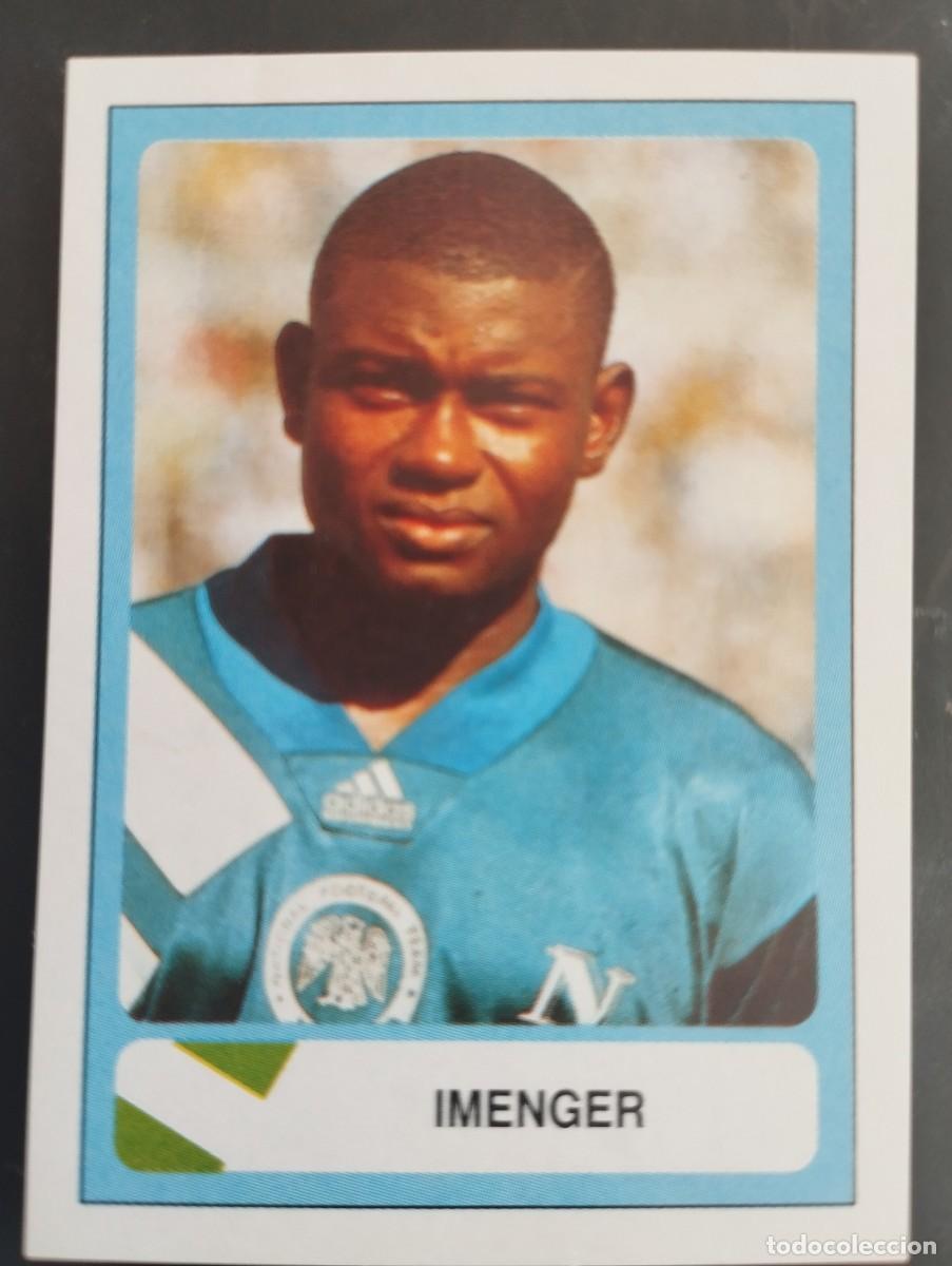 Coleccionismo cromos antiguos: Mundial USA 1994 Ediciones Estadio Cromo n&uacute;mero 326 Imenger