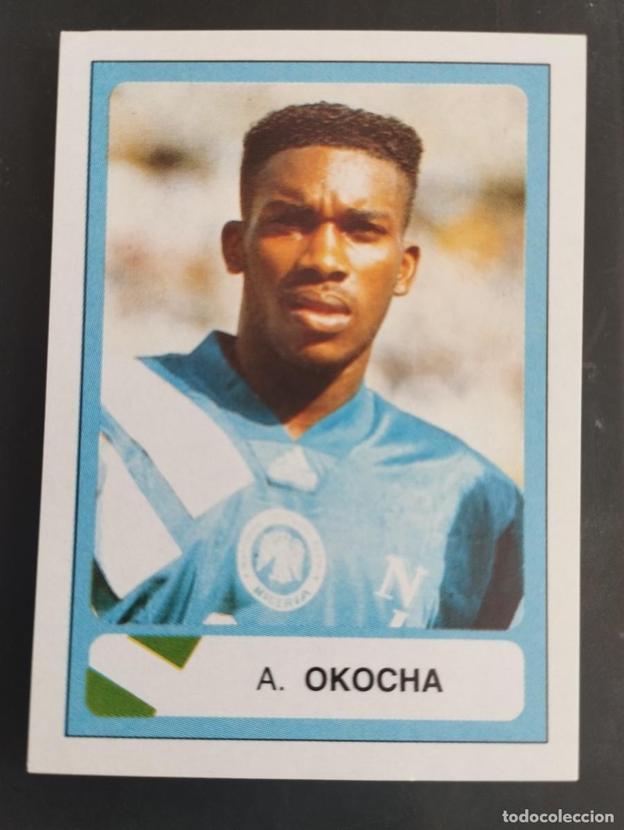Coleccionismo cromos antiguos: Mundial USA 1994 Ediciones Estadio Cromo n&uacute;mero 327 Okocha