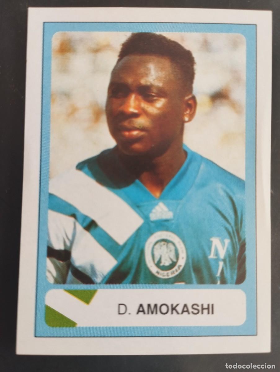 Coleccionismo cromos antiguos: Mundial USA 1994 Ediciones Estadio Cromo n&uacute;mero 329 Amokashi