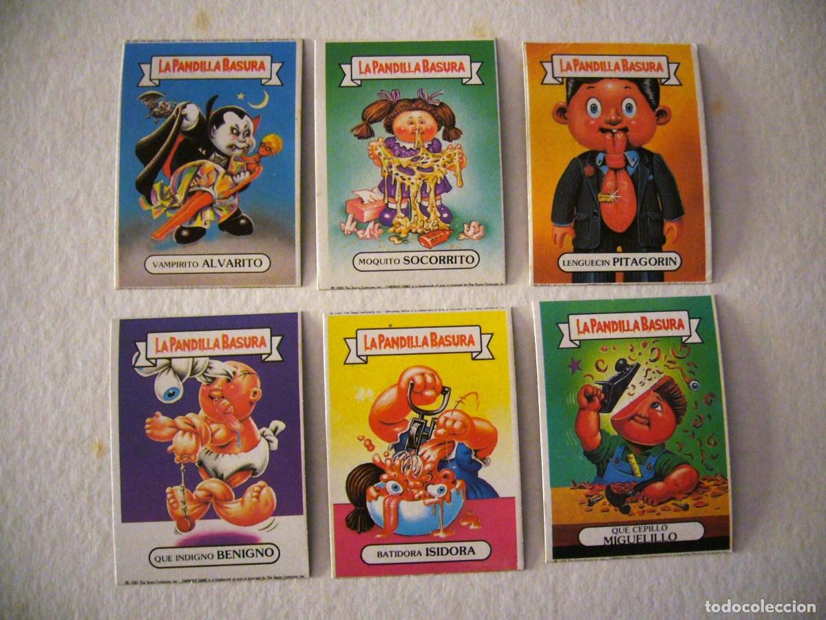 Colecionismo Cromos antigos: LA PANDILLA BASURA de la revista SUPER POP incluye el N&Uacute;MERO UNO de la COLECCI&Oacute;N