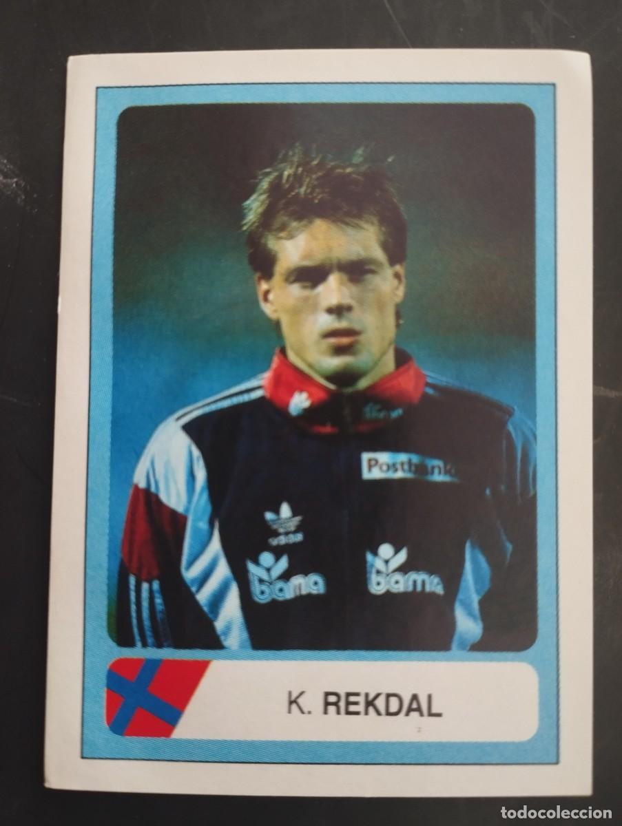 Collectionnisme Cartes &agrave; collectionner anciennes: Mundial USA 1994 Ediciones Estadio Cromo n&uacute;mero 347 Rekdal