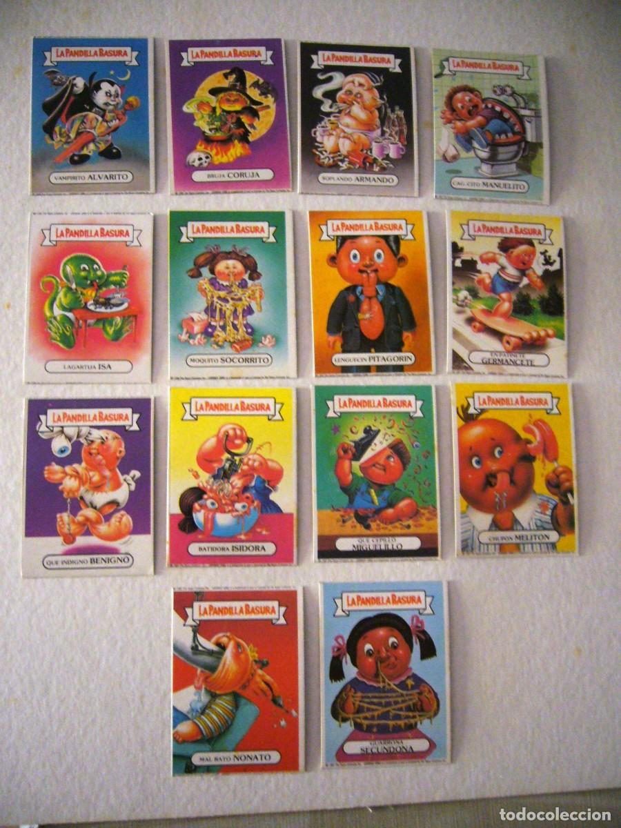 Colecionismo Cromos antigos: LA PANDILLA BASURA de la revista SUPER POP incluye el N&Uacute;MERO UNO de la COLECCI&Oacute;N