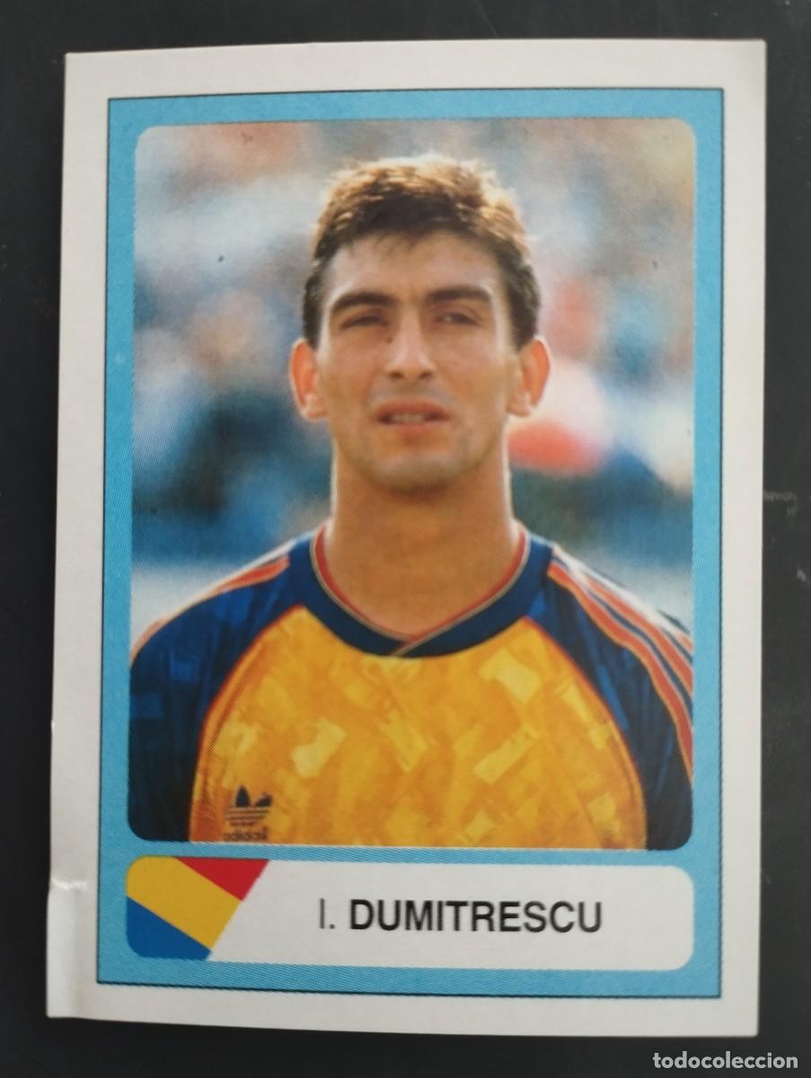 Collectionnisme Cartes &agrave; collectionner anciennes: Mundial USA 1994 Ediciones Estadio Cromo n&uacute;mero 364 Dumitrescu
