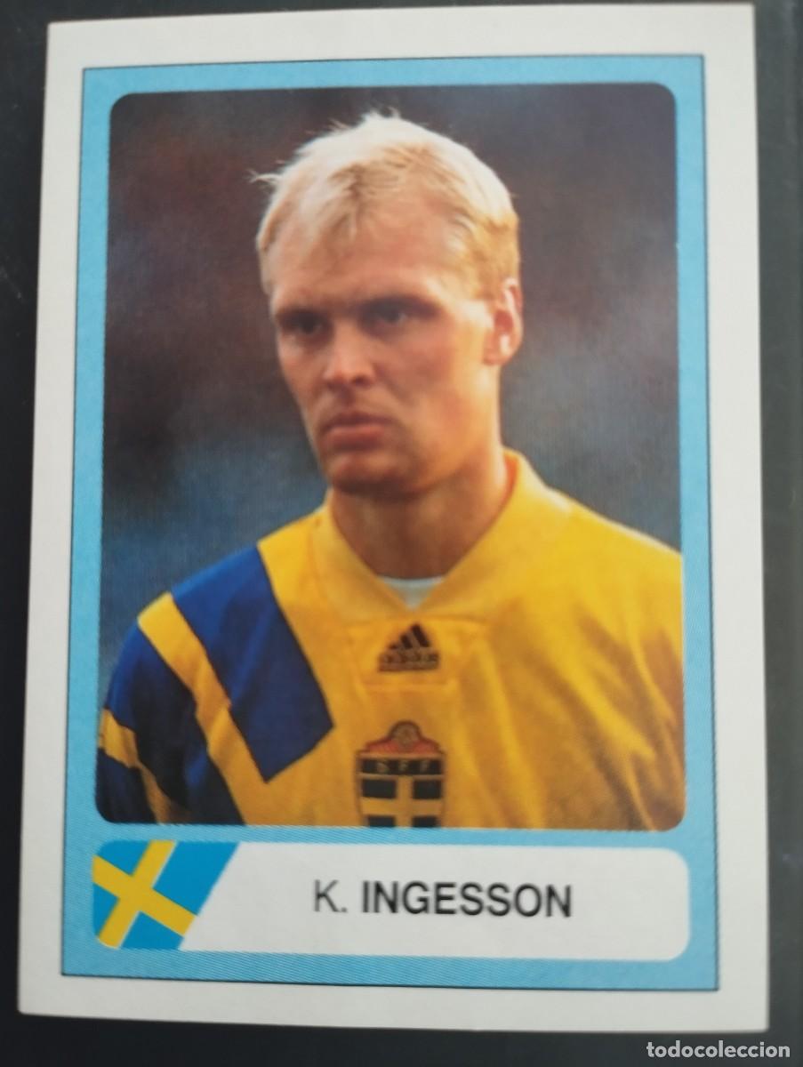 Coleccionismo cromos antiguos: Mundial USA 1994 Ediciones Estadio Cromo n&uacute;mero 400 Ingesson