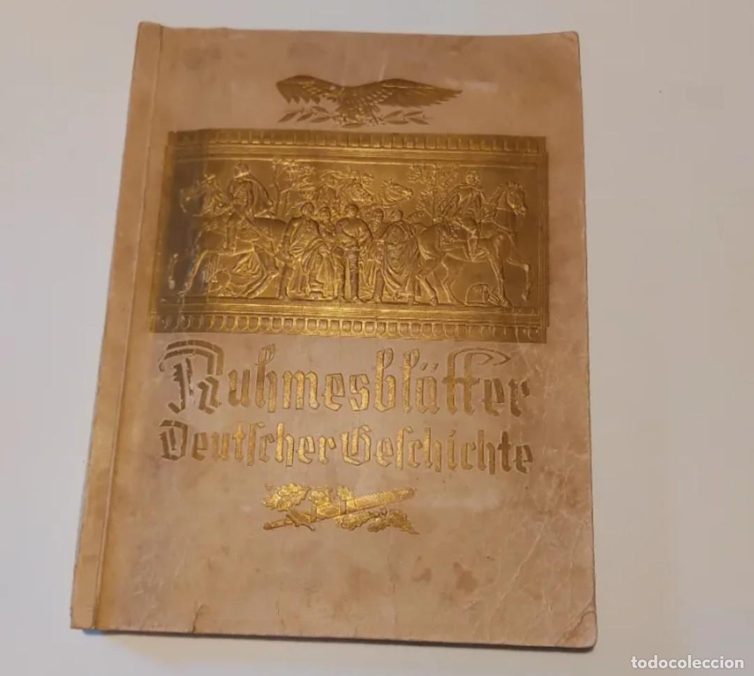 Coleccionismo cromos antiguos: 1934 album cromos Alem&aacute;n guetra Historia