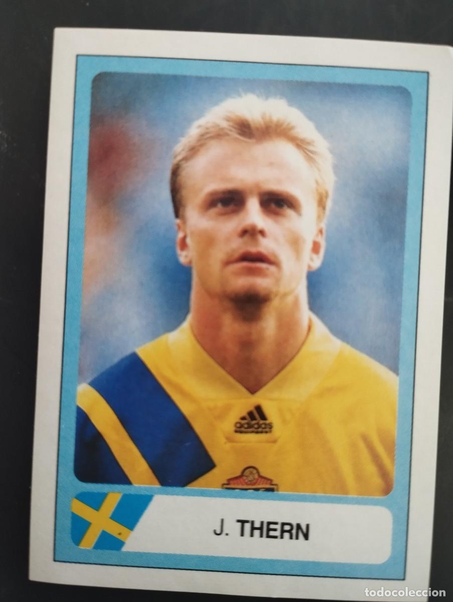 Coleccionismo cromos antiguos: Mundial USA 1994 Ediciones Estadio Cromo n&uacute;mero 405 Jonas Therm