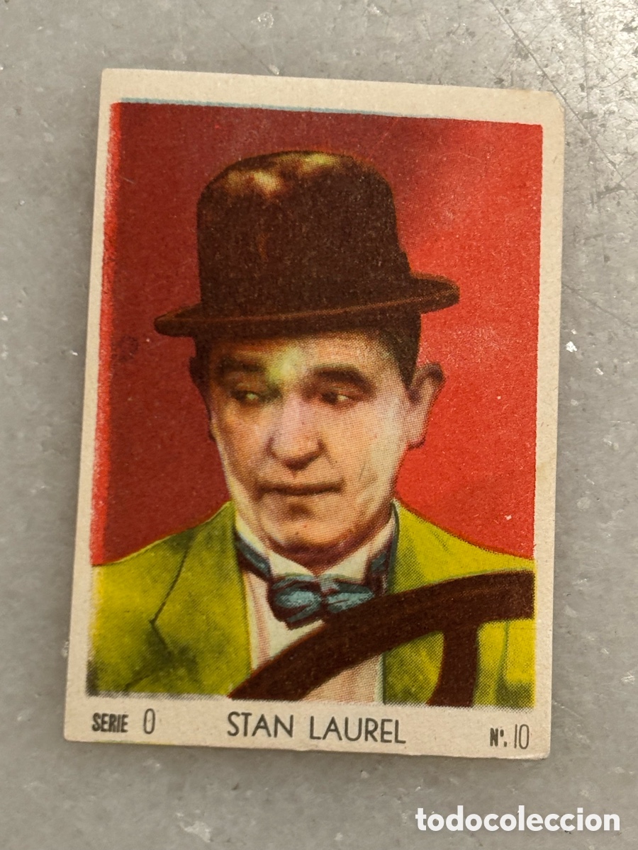 Colecionismo Cromos antigos: Cromo Stan Laurel, &aacute;lbum Cifesa a&ntilde;os, 40