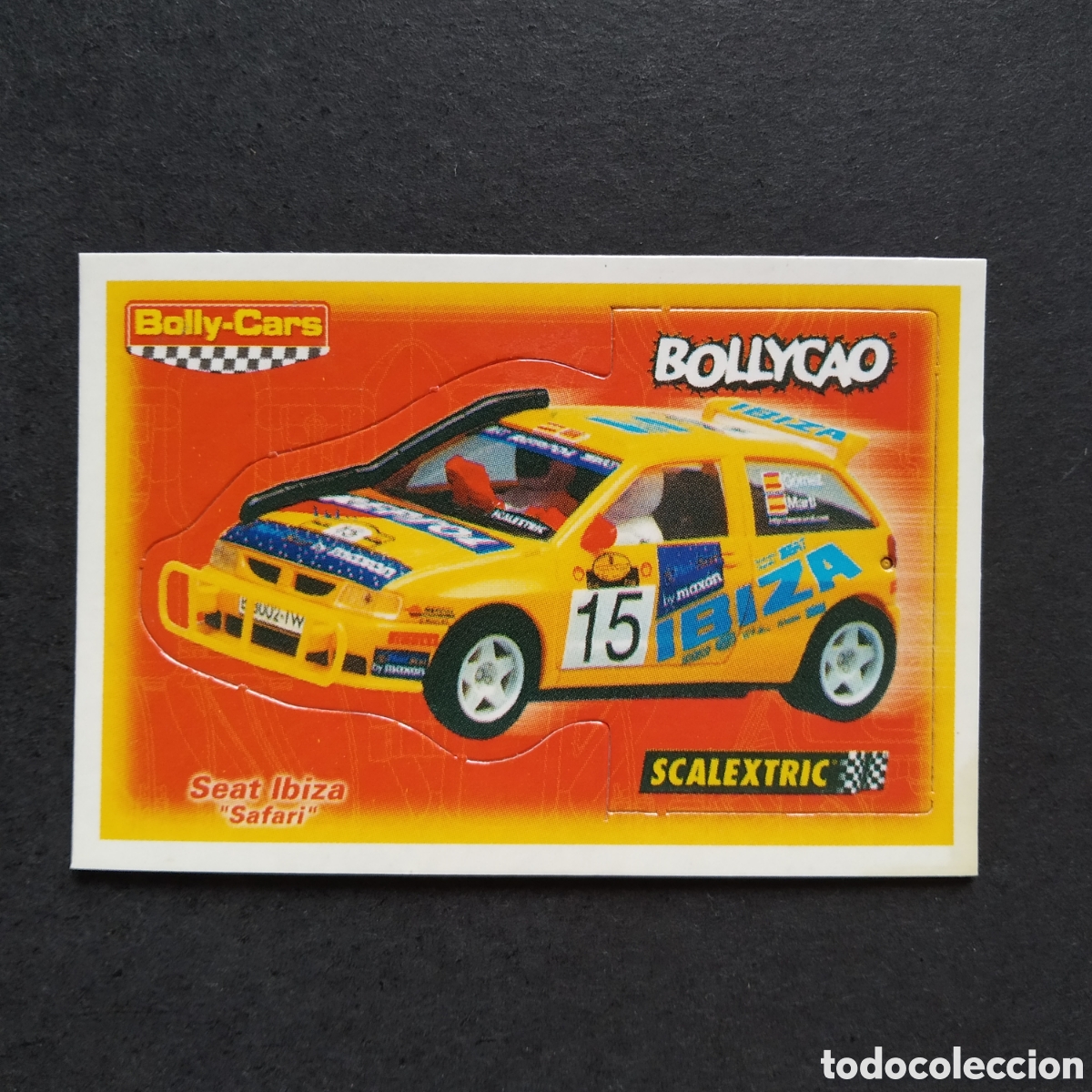 Sammeln alte Sammelbilder: CROMO - SEAT IBIZA &rdquo;SAFARI&rdquo; - BOLLY-CARS - BOLLYCAO / SCALEXTRIC - A&Ntilde;O 2001