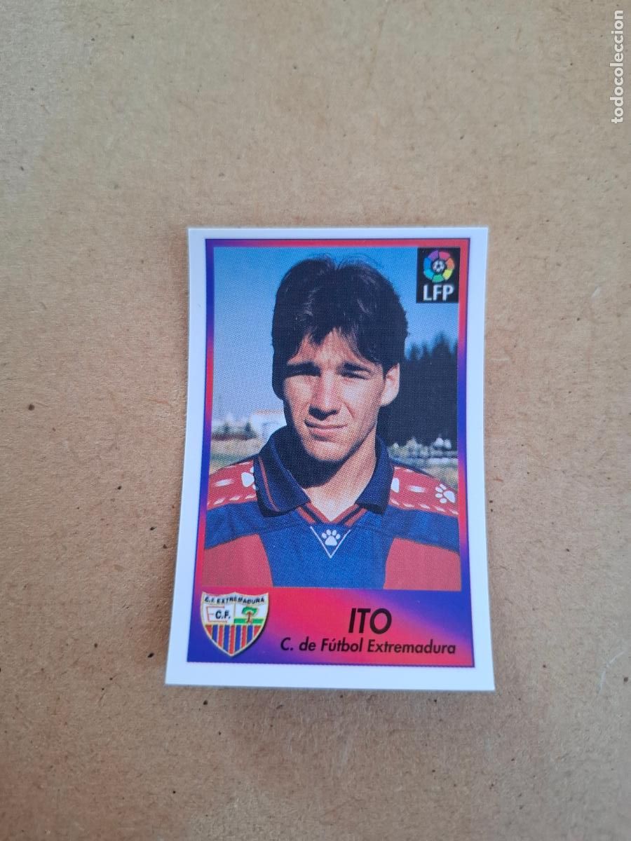 Collezionismo Figurine antiche: BOLLYCAO 96 97 1996 1997 - 97 ITO - CF. EXTREMADURA ( TRASERA TE PRESENTA F&Uacute;TBOL ) NUNCA PEGADO