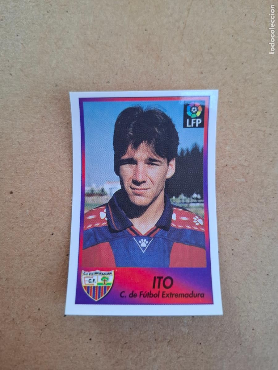 Collezionismo Figurine antiche: BOLLYCAO 96 97 1996 1997 - 97 ITO - CF. EXTREMADURA ( TRASERA SIGUE LA LIGA ) NUNCA PEGADO