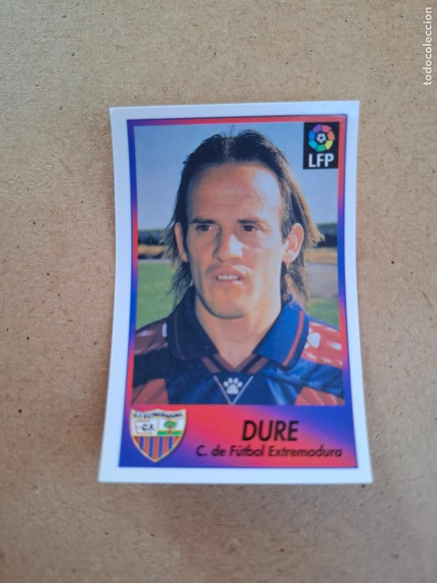 Collezionismo Figurine antiche: BOLLYCAO 96 97 1996 1997 - 101 DUR&Eacute; - CF. EXTREMADURA ( TRASERA TE PRESENTA F&Uacute;TBOL ) NUNCA PEGADO