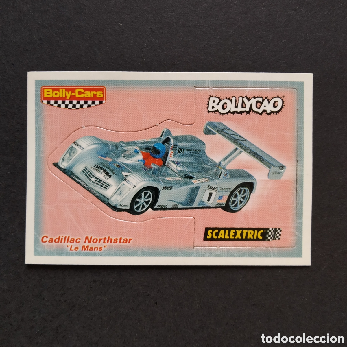 Collectionnisme Cartes &agrave; collectionner anciennes: CROMO - CADILLAC NORTHSTAR &rdquo;LE MANS&rdquo; - BOLLY-CARS - BOLLYCAO / SCALEXTRIC - A&Ntilde;O 2001
