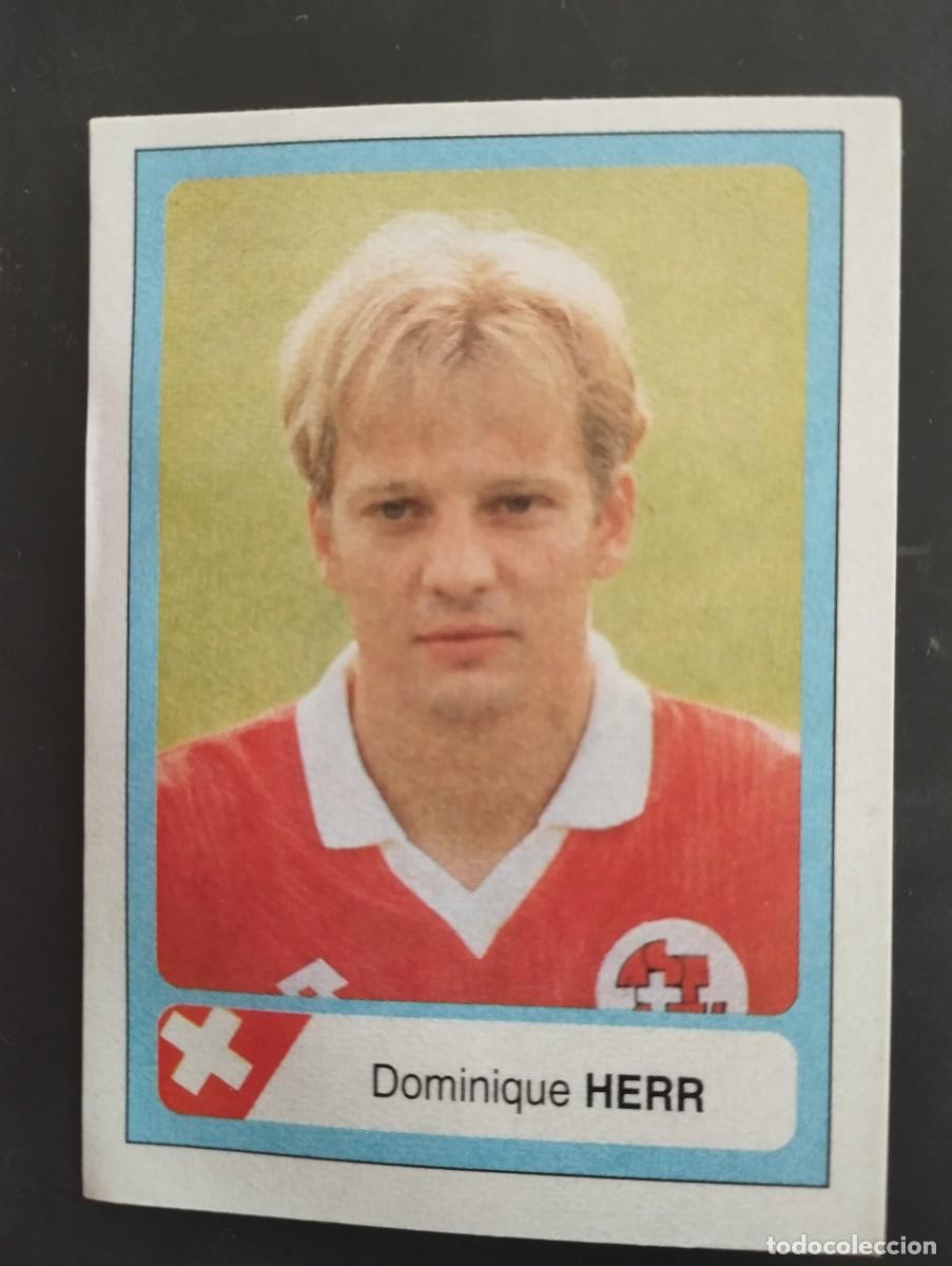 Collectionnisme Cartes &agrave; collectionner anciennes: Mundial USA 1994 Ediciones Estadio Cromo n&uacute;mero 414 Dominique Herr