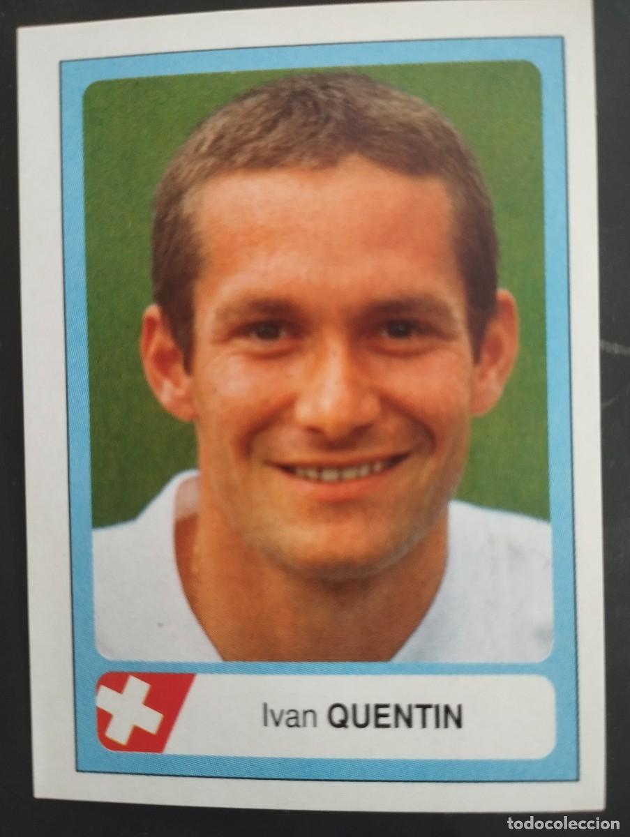 Collectionnisme Cartes &agrave; collectionner anciennes: Mundial USA 1994 Ediciones Estadio Cromo n&uacute;mero 416 Ivan Quentin
