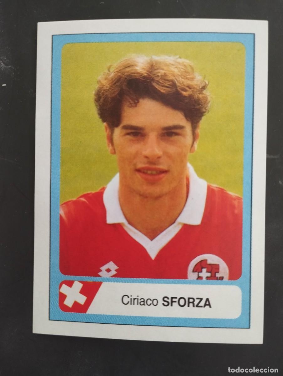 Collectable Antique Stickers: Mundial USA 1994 Ediciones Estadio Cromo n&uacute;mero 422 Ciriaco Sforza