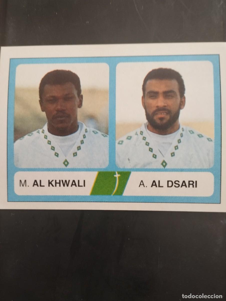 Colecionismo Cromos antigos: Mundial USA 1994 Ediciones Estadio Cromo n&uacute;mero 431 Al Khwali / Al Dsari