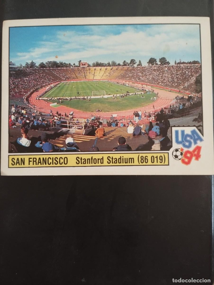 Collezionismo Figurine antiche: Mundial USA 94 Panini Cromo n&uacute;mero 14 San Francisco Stanford Stadium