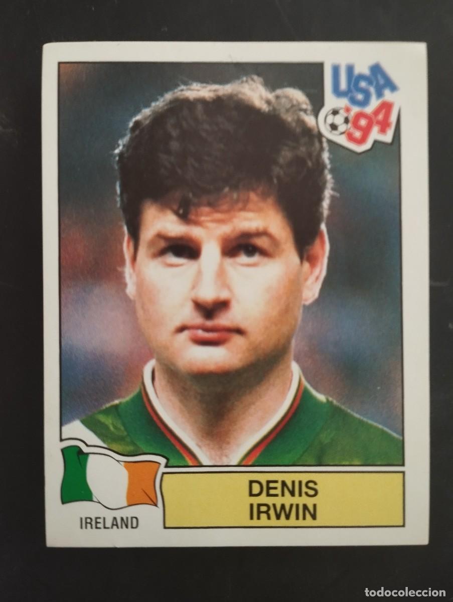 Colecionismo Cromos antigos: Mundial USA 94 Panini Cromo n&uacute;mero 322 Denis Irwin