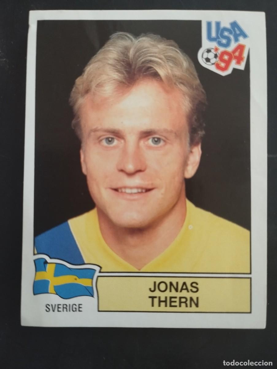 Colecionismo Cromos antigos: Mundial USA 94 Panini Cromo n&uacute;mero 159 Jonas Thern