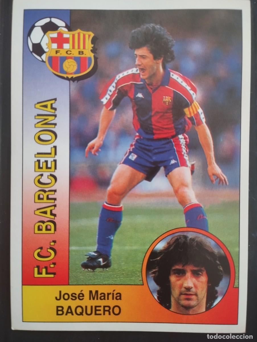 Coleccionismo cromos antiguos: Liga 94-95 Panini Cromo n&uacute;mero 63 Baquero