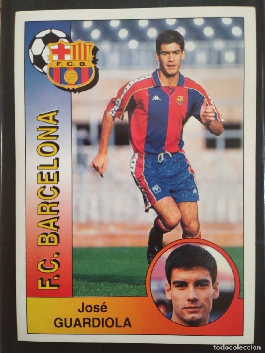 Coleccionismo cromos antiguos: Liga 94-95 Panini Cromo n&uacute;mero 61 Guardiola