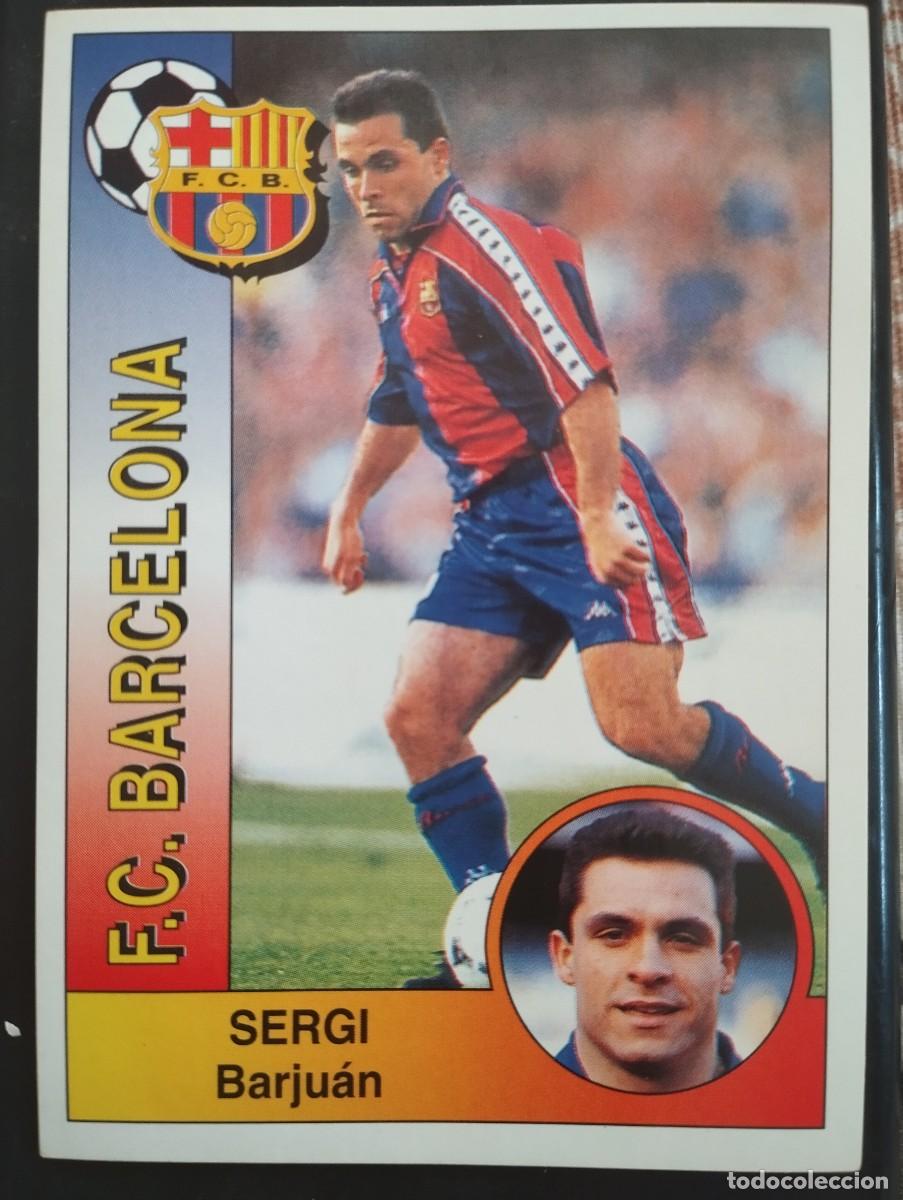 Colecionismo Cromos antigos: Liga 94-95 Panini Cromo n&uacute;mero 59 Sergi Barjuan