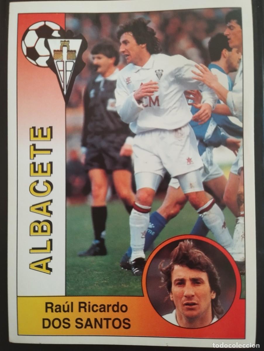 Coleccionismo cromos antiguos: Liga 94-95 Panini Albacete Balompi&eacute; 9 Cromos