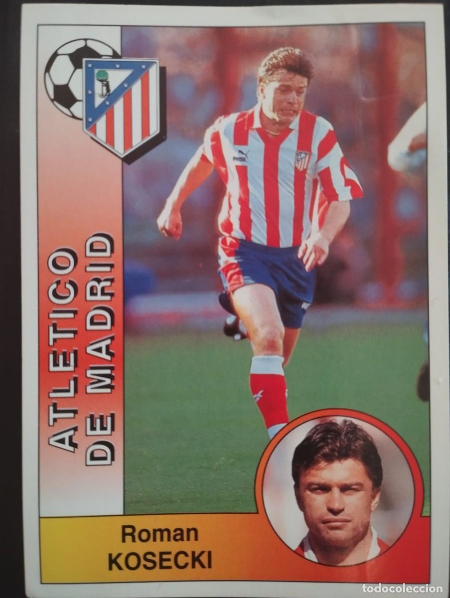 Coleccionismo cromos antiguos: Liga 94-95 Panini Atl&eacute;tico de Madrid 6 Cromos