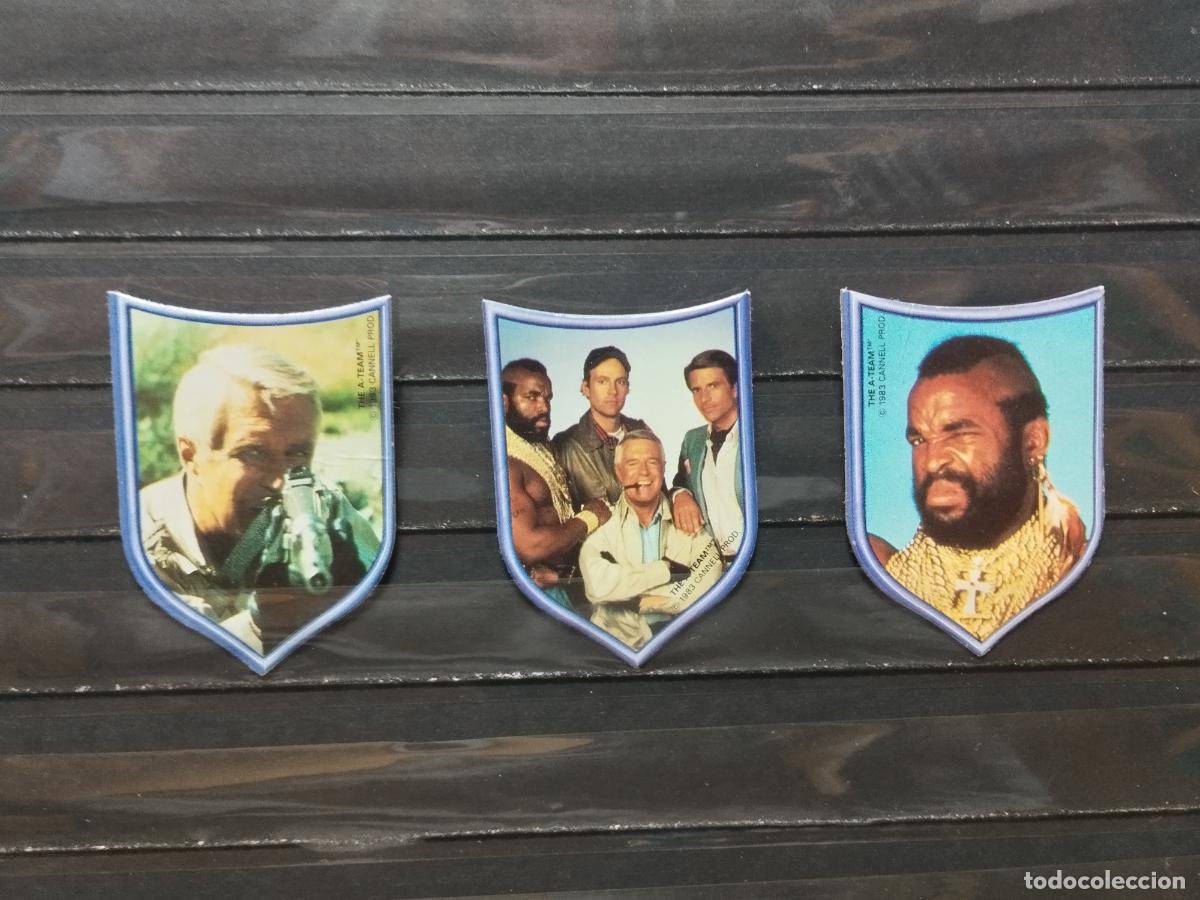 Collezionismo Figurine antiche: CONJUNTO DE TRES CROMOS DE PANRICO. SERIE DE TELEVISION. EL EQUIPO A. NUEVOS. A&Ntilde;O 1983