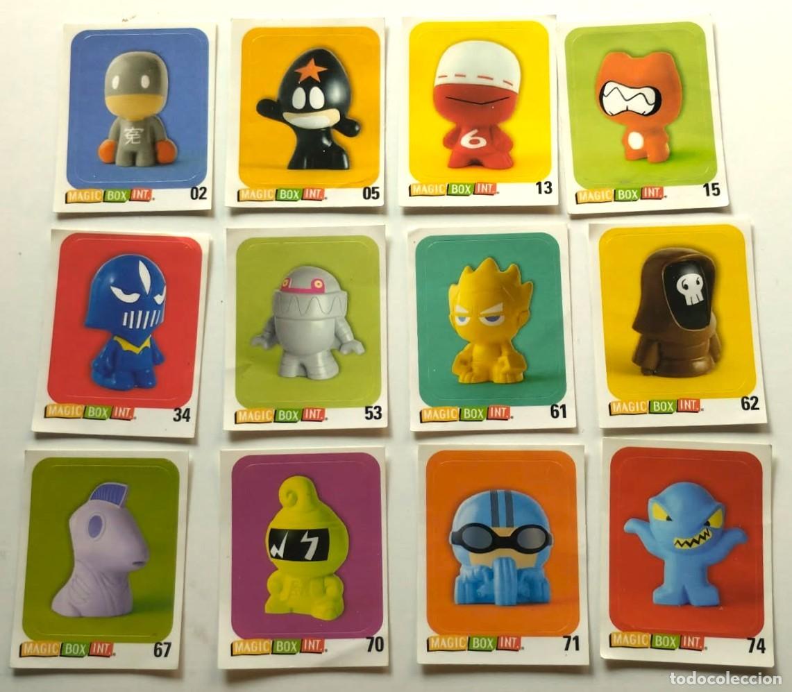 Collezionismo Figurine antiche: LOTE DE 12 CROMOS AUTOADHESIVOS DE LA COLECCI&Oacute;N GOGO'S CRAZY BONES, DE MAGIC BOX INC., A&Ntilde;O 2006.