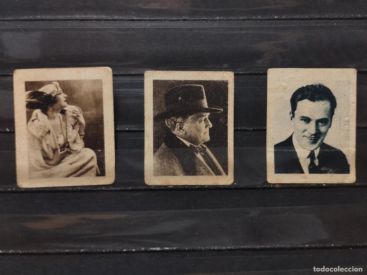 Collectionnisme Cartes &agrave; collectionner anciennes: CHOCOLATES JUNCOSA. 3 CROMOS DE CINE. KRAUS, FERNANDRA Y TOMAS MEIGHAN.