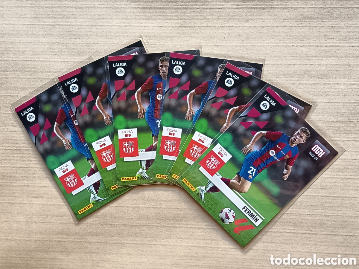 Collezionismo Figurine antiche: 6 Cromos cards Rookie Ferm&iacute;n 106 bis Megacracks Panini 2023-24 2023 2024