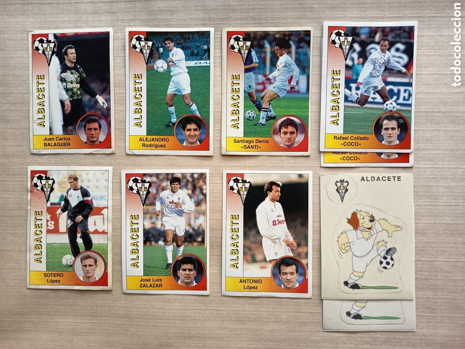 Coleccionismo cromos antiguos: Cromos Stickers Liga 94-95 PANINI lote de +- 321