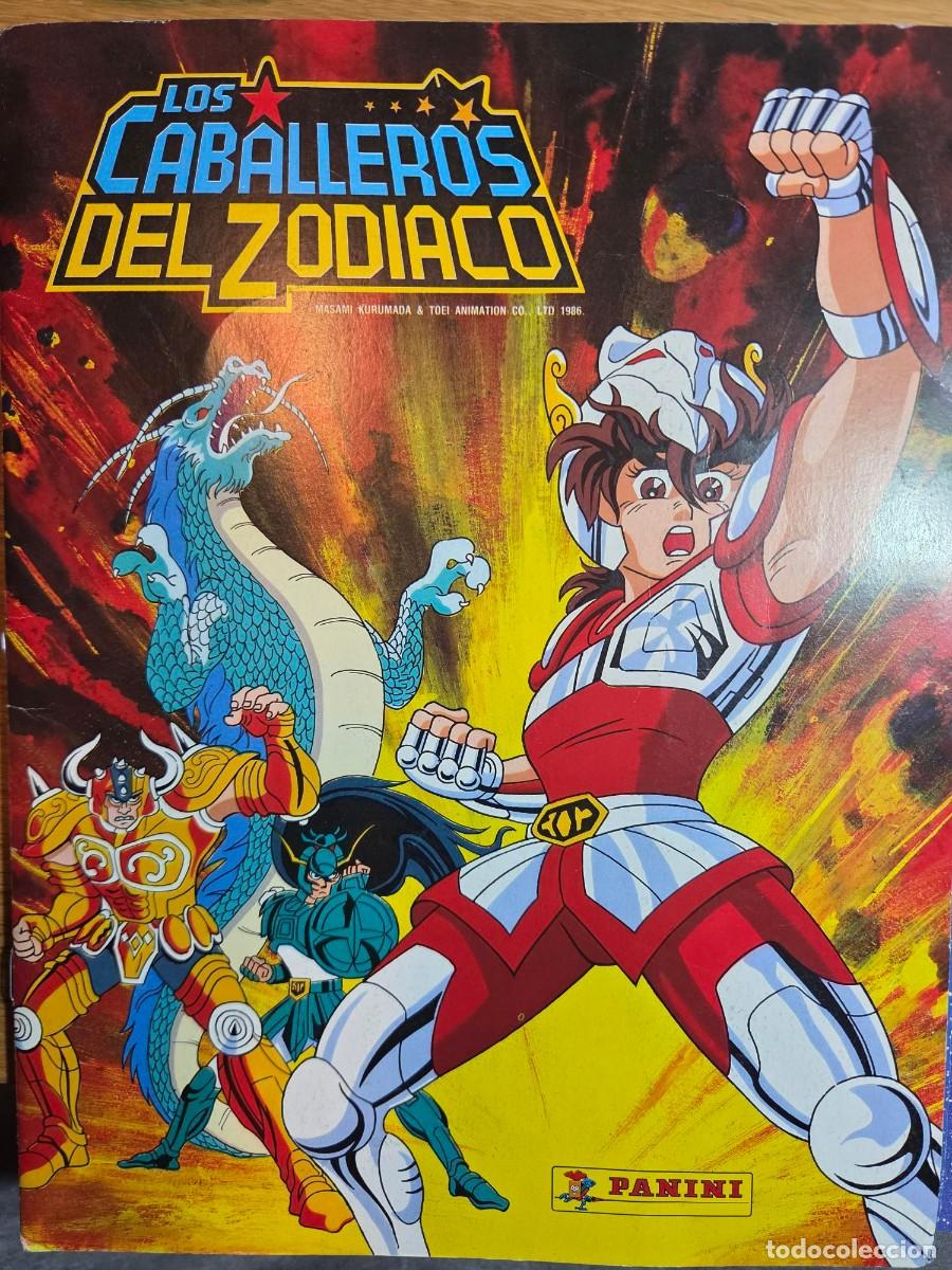 Coleccionismo cromos antiguos: &Aacute;lbum de Cromos Los Caballeros del Zodiaco (Saint Seiya)