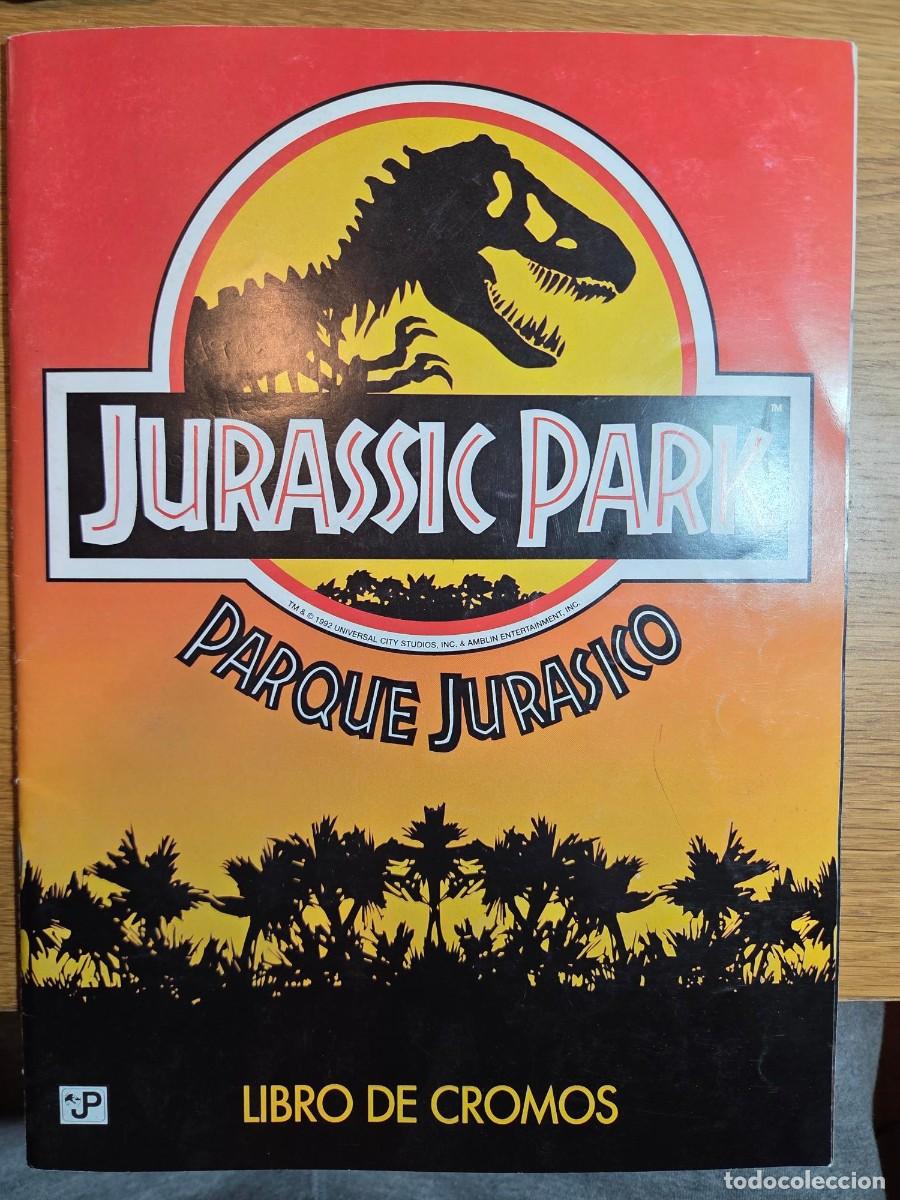 Coleccionismo cromos antiguos: &Aacute;lbum de Cromos Jurassic Park (1993)
