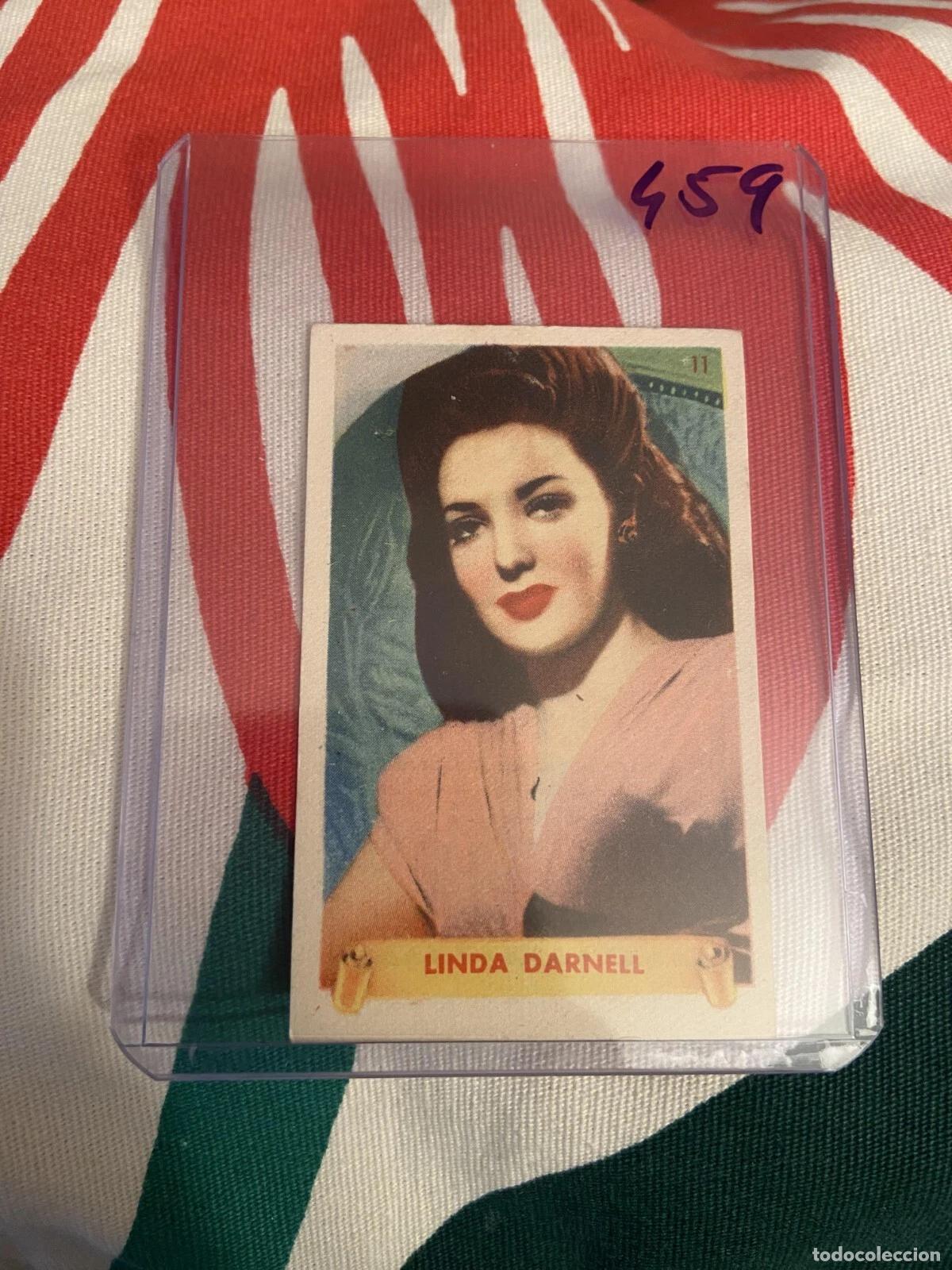 Collezionismo Figurine antiche: CROMO SIN PEGAR NUNCA PEGADO 1948 CINE LINDA DARNELL # 11 DENTICLOR BRUGUERA