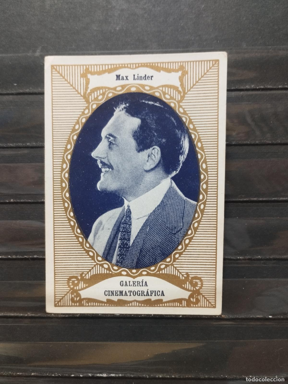 Collectionnisme Cartes &agrave; collectionner anciennes: CHOCOLATES GUILLEN. CINE. ACTORES. GALERIA CINEMATOGRAFICA. SERIE A N&ordm; 1. MAX LINDER.