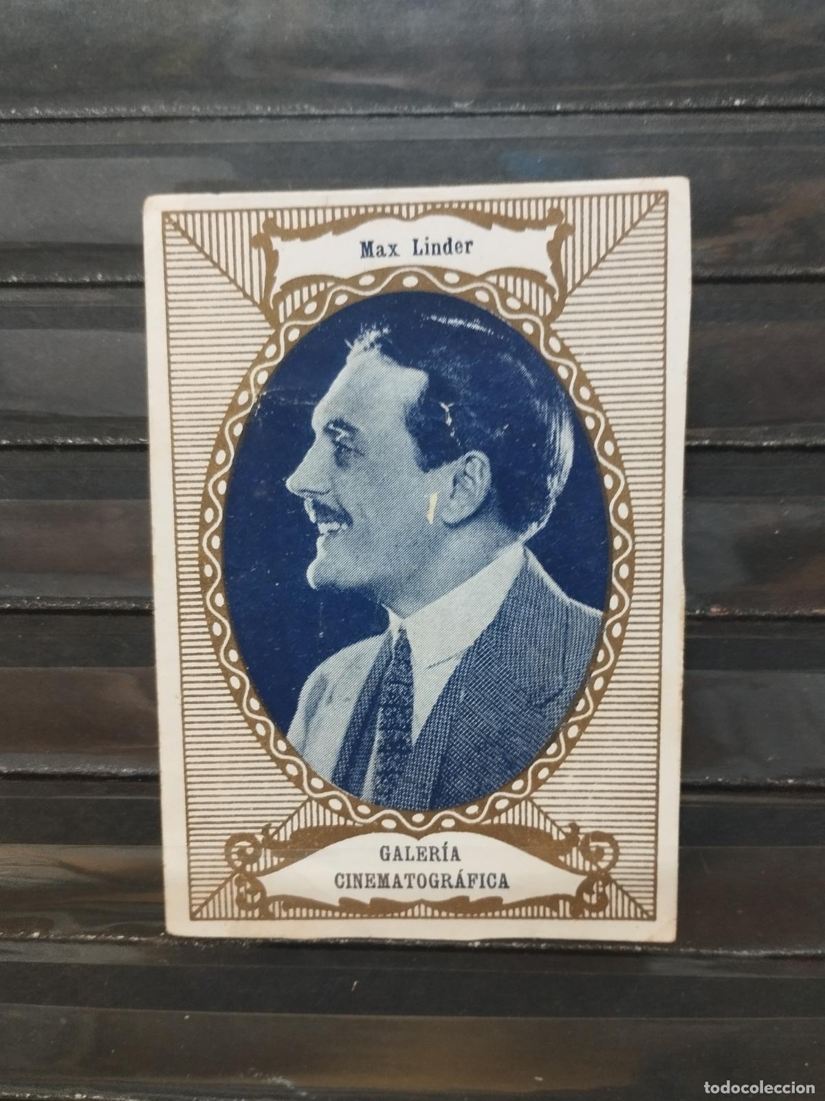 Collectionnisme Cartes &agrave; collectionner anciennes: CHOCOLATES ORTHI. CINE. ACTORES. GALERIA CINEMATOGRAFICA. SERIE A N&ordm; 1. MAX LINDER.