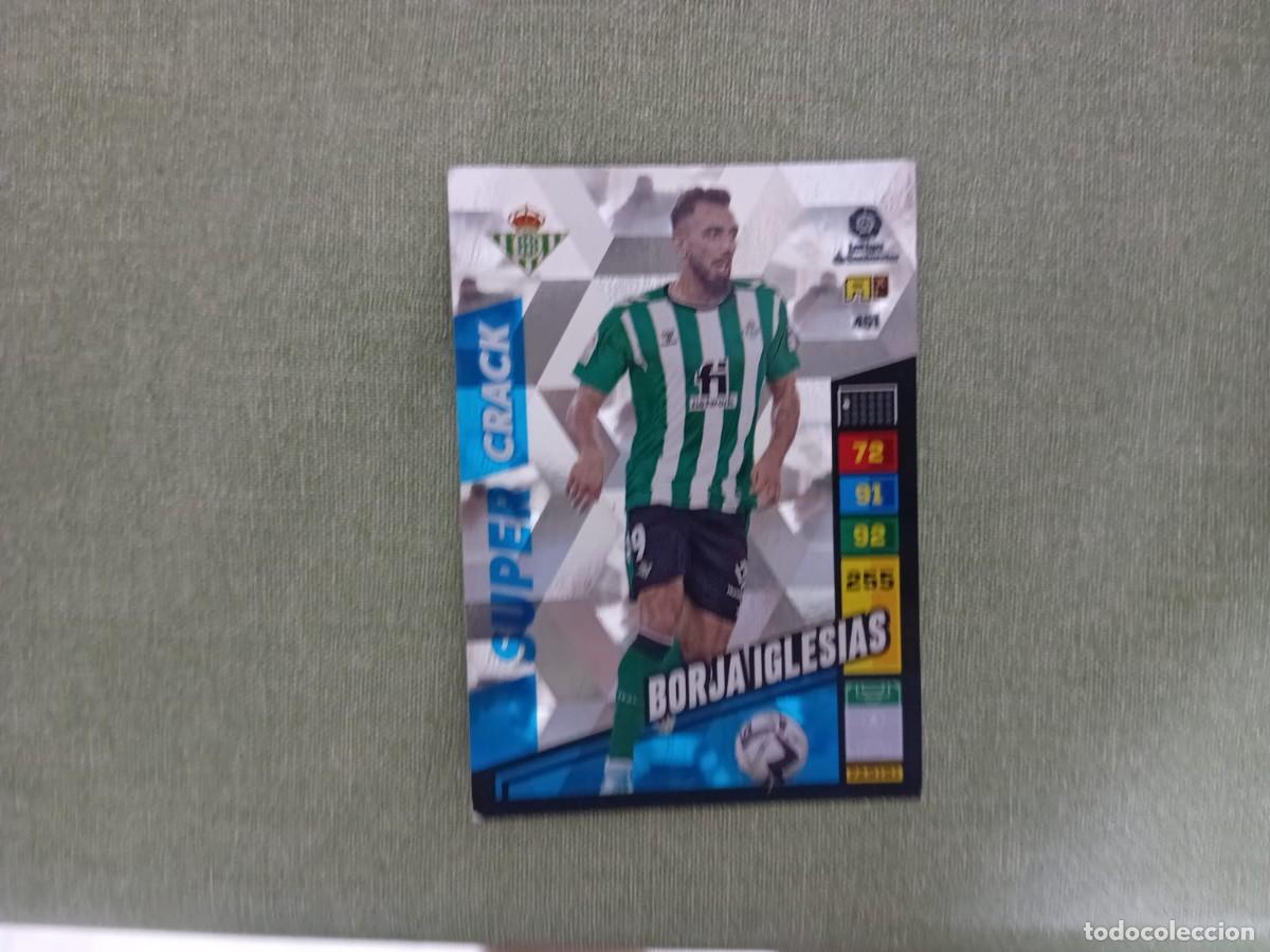 Collezionismo Figurine antiche: Borja Iglesias (Super Crack), n&ordm; 451: Cromo del album de futbol Adrenalyn 2022-23